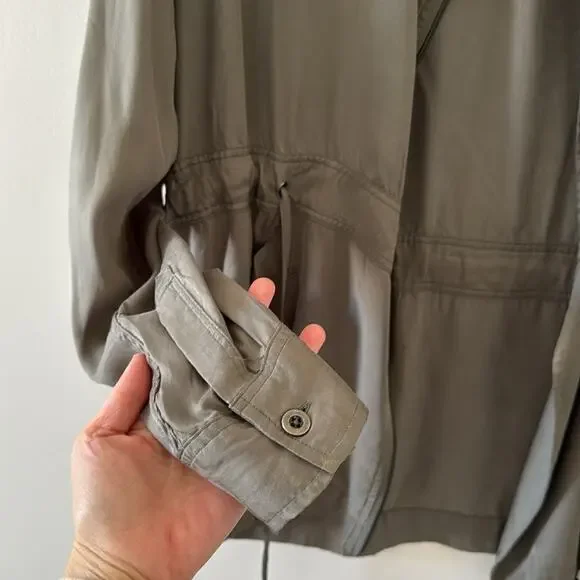 Rails Miles Utility Jacket Sage Green Size Medium - Picture 5 of 9